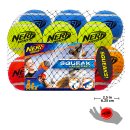 (image for) Nerf Dog Squeak Tennis Balls 6.25cm 12Pk