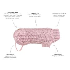 (image for) Huskimo Jumper Knit RosePink 52.5cm