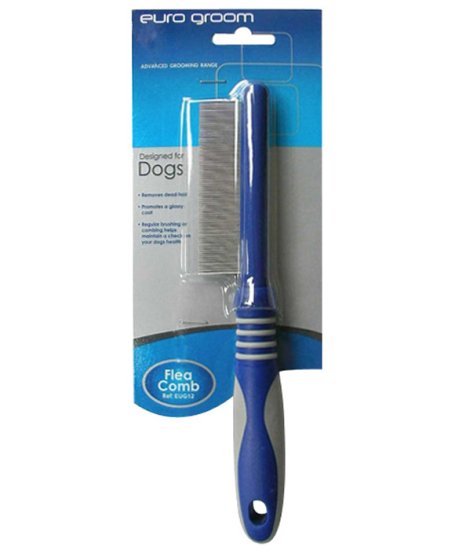 (image for) Euro Groom Flea Comb 90 Teeth - Click Image to Close