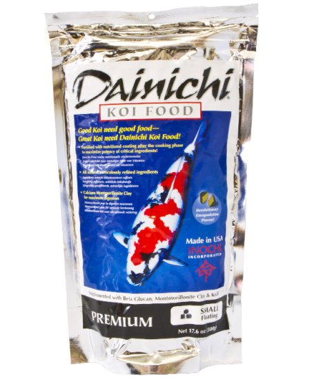 (image for) Dainichi Koi Food Premium Floating Small Pellet 500g - Click Image to Close