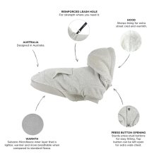 (image for) Huskimo Hoodie Mt Snowy Cloud 52.5cm