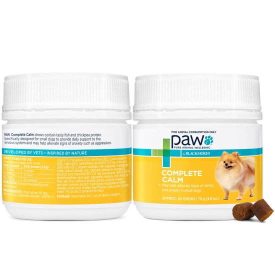 (image for) Paw Complete Calm For Dogs 75g 30Chews - Click Image to Close