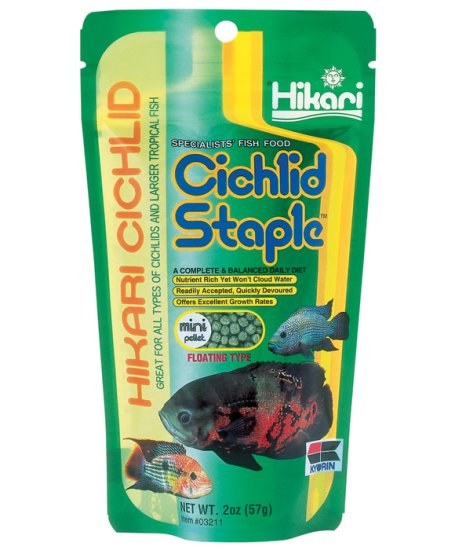 (image for) Hikari Cichlid Staple Mini 57g - Click Image to Close