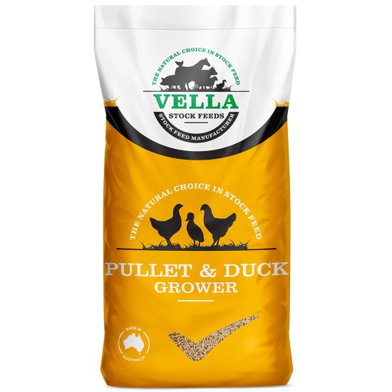 (image for) Vella Poultry Pullet Grower 18kg 8-14 Weeks of Age - Click Image to Close