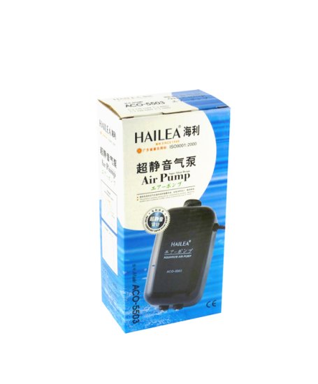 (image for) Hailea Air Pump ACO-5503 3.5L/m Variable Twin Outlet - Click Image to Close