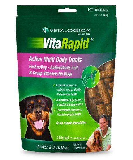 (image for) Vetalogica VitaRapid for Dogs Every Day Health 210g - Click Image to Close