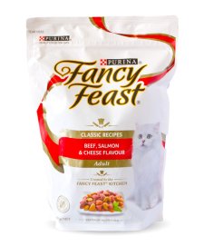 (image for) Fancy Feast Dry 450g Adult Beef Salmon Cheese