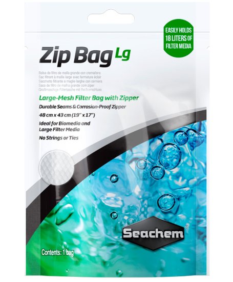 (image for) Seachem Large Zip Bag - Click Image to Close