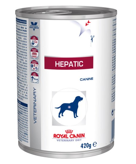 (image for) Royal Canin PD Canine Hepatic 12x420g - Click Image to Close