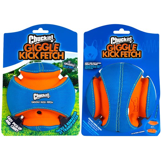 (image for) Chuckit Giggler Kick Fetch Small 16.5x15x17.7cm - Click Image to Close