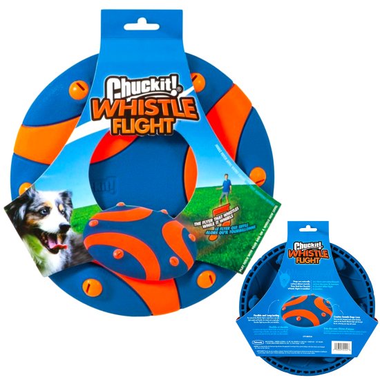 (image for) Chuckit Flyer Whistle Flight 28cm - Click Image to Close