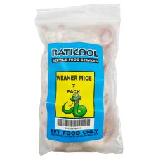 (image for) Raticool Frozen Mice Weaners 7 Pack