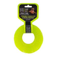 (image for) Scream Treat Tyre Medium Large 13cm Green