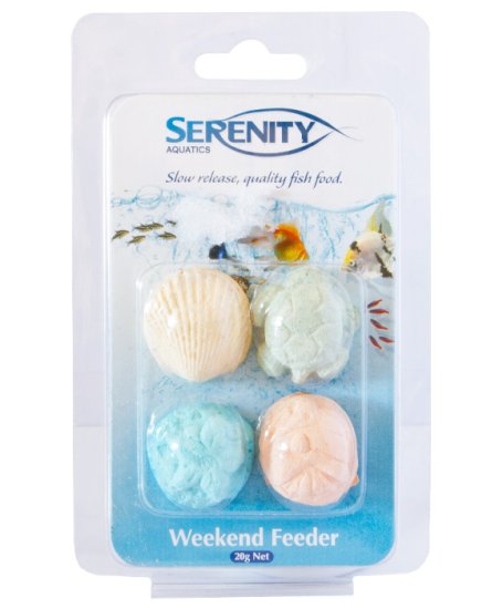 Serenity Weekend Feeder 4Pk - Click Image to Close