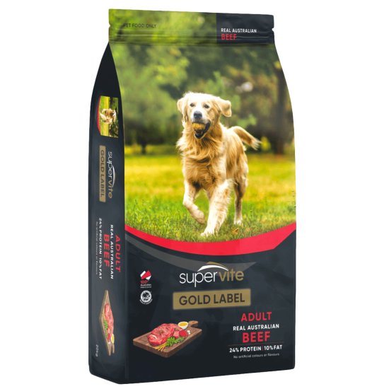 (image for) Supervite Gold Adult Beef 3kg - Click Image to Close