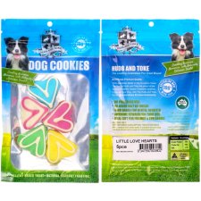 (image for) Huds Toke Cookie Doggy Cookie Love Heart Mix 5pack 4cm