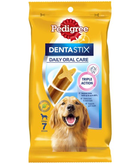 (image for) Pedigree Snacks Dentastix Large Giant Dog 7Pack Over 25kg - Click Image to Close