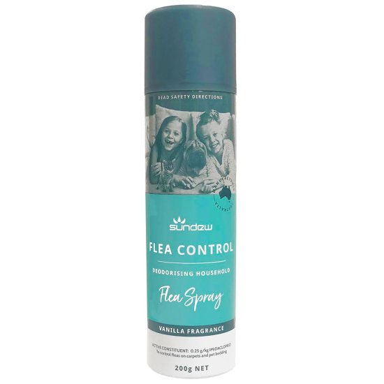 (image for) Sundew Flea Control Household Spray 200g Vanilla Fragrance - Click Image to Close