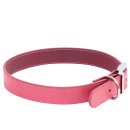 (image for) Beaupets Collar Leather Deluxe Sewn 65Cm Pink