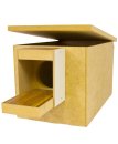 (image for) STF Wooden Breeding Box Budgie 25x16x15cm