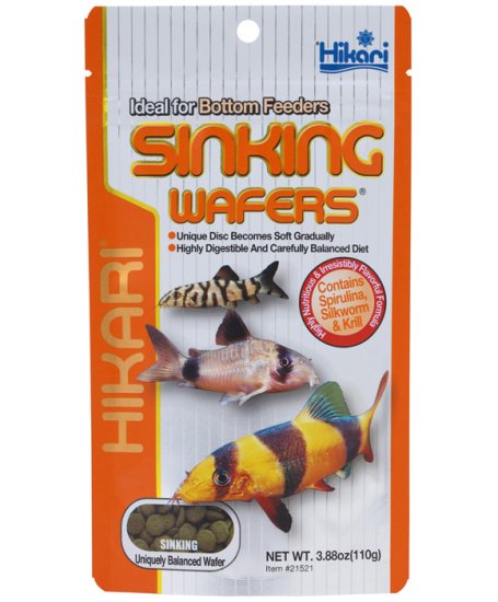 (image for) Hikari Sinking Wafers 110g - Click Image to Close