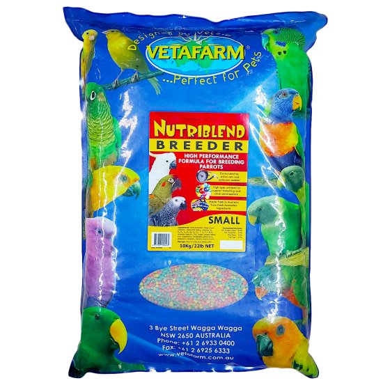 (image for) Vetafarm Nutriblend Breeder 10kg - Click Image to Close