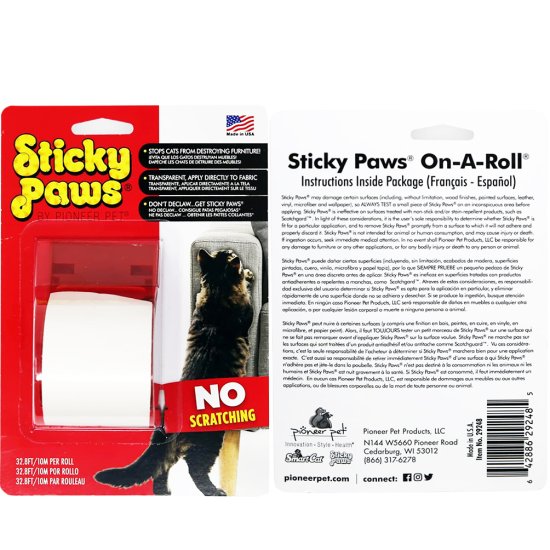 (image for) Sticky Paws Furniture Roll-on 5cm x 10metres - Click Image to Close