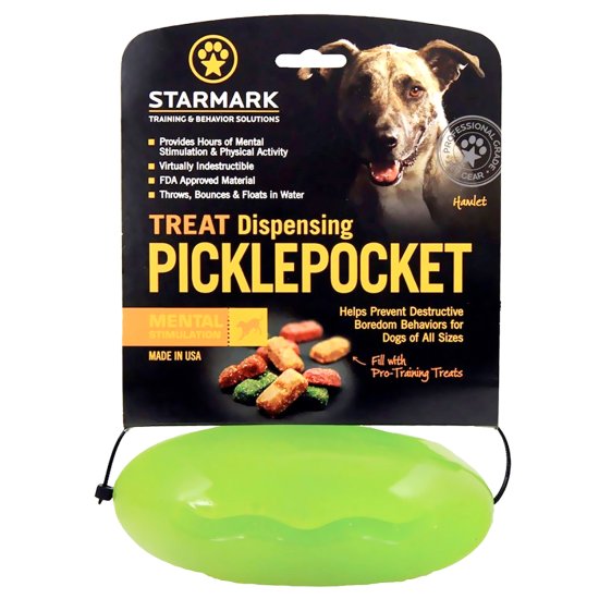(image for) Starmark Treat Dispensing Pickle Pocket - Click Image to Close