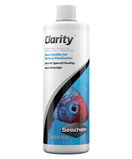 (image for) Seachem Clarity 500ml Water Clarifier - Click Image to Close