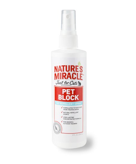 (image for) Natures Miracle Cat Repellent Spray 236ml - Click Image to Close