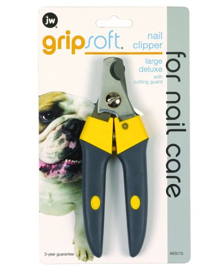(image for) Gripsoft Nail Clipper Large Deluxe With Cutting Guard - Click Image to Close