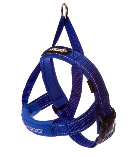 (image for) Ezydog Harness QF 2XS Blue - Click Image to Close