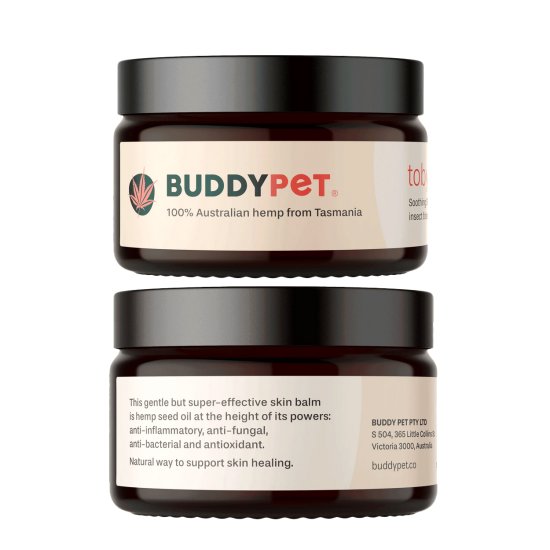 (image for) Buddypet Toby Hemp Seed Oil Soothing Skin Balm 100g - Click Image to Close