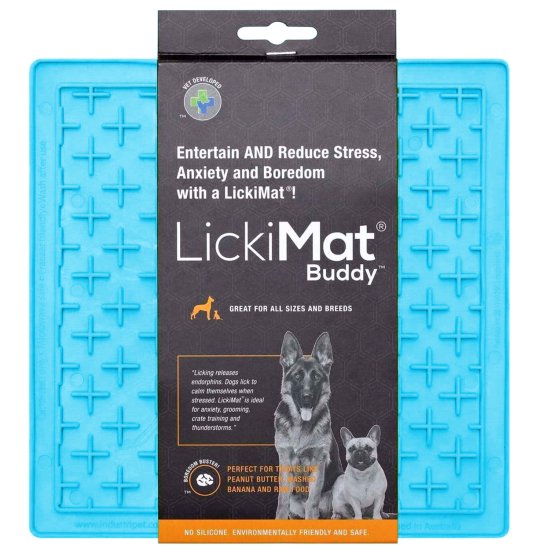 (image for) LickiMat Dog Buddy Turquoise - Click Image to Close