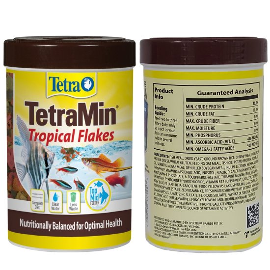(image for) Tetra Tetramin Tropical Flakes 62g - Click Image to Close