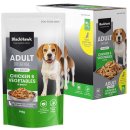 (image for) Black Hawk Dog Wet 10x140g Chicken