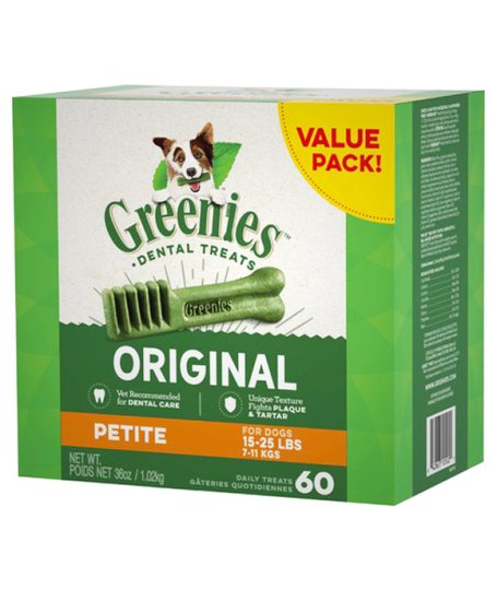 (image for) Greenies Dog Petite Original 1kg - Click Image to Close