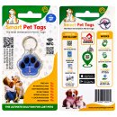(image for) Smart Pet Tags Pet ID NFC Tag Blue
