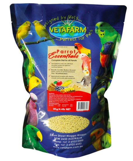 (image for) Vetafarm Parrot Essentials 2kg - Click Image to Close