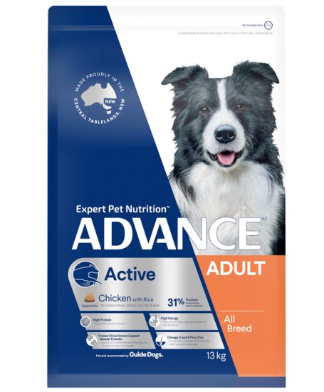 (image for) Advance Dog Adult Medium Active 13kg - Click Image to Close