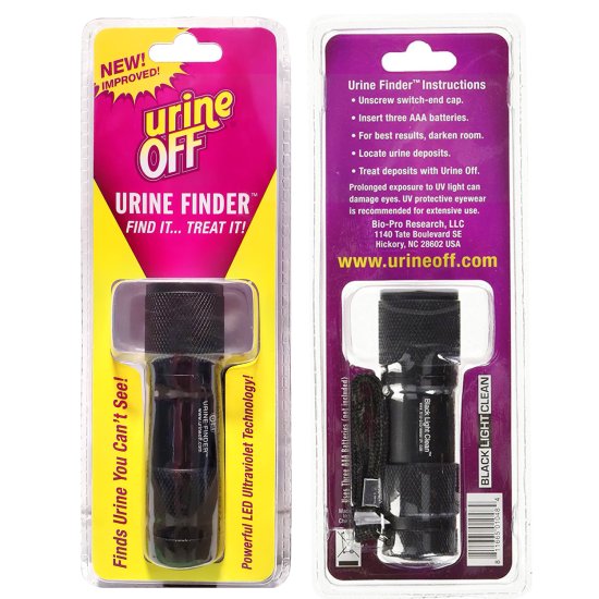(image for) Urine Off UV LED Mini Urine Finder Light - Click Image to Close