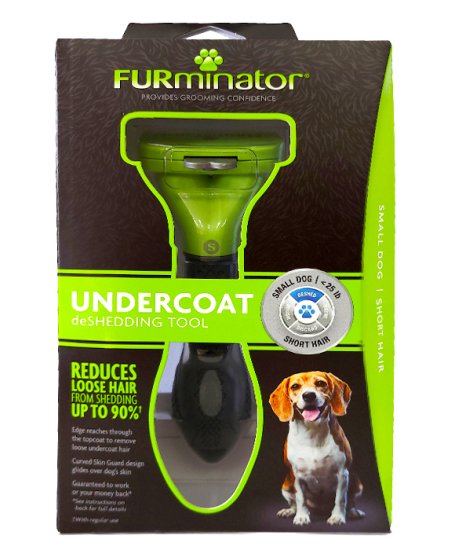 (image for) Furminator Box Deshedding Tool Dogs Small Short Hair - Click Image to Close