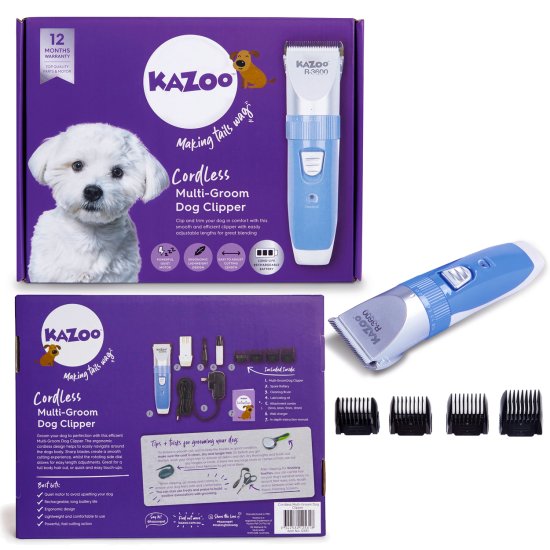 (image for) Kazoo Dog Clipper Cordless Multi Groom - Click Image to Close