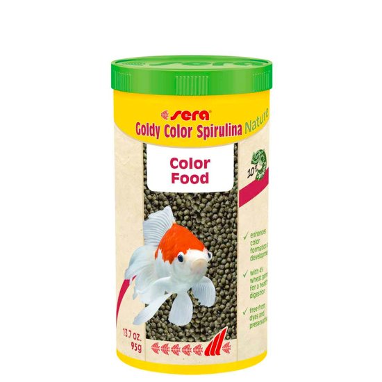 (image for) Sera Goldy Color Spirulina 95g - Click Image to Close