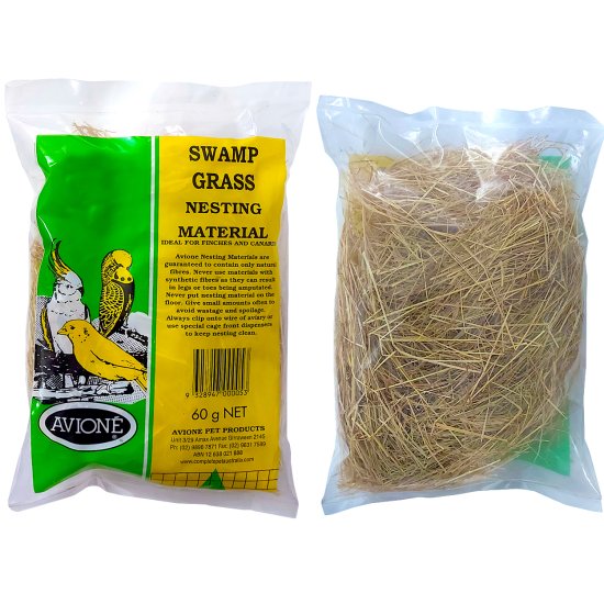 (image for) Avione Nesting Material 60g Swamp Grass - Click Image to Close