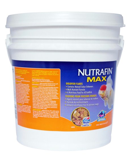 (image for) Nutrafin Max Goldfish Flakes 2kg Bucket - Click Image to Close