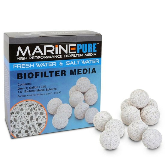 (image for) Marine Pure Biofilter Media Spheres 3.8L - Click Image to Close