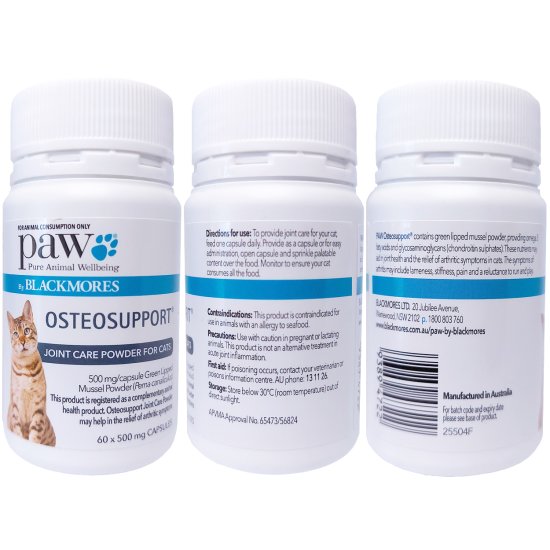 (image for) Paw Osteosupport Joint Care Powder For Cats 60s - Click Image to Close
