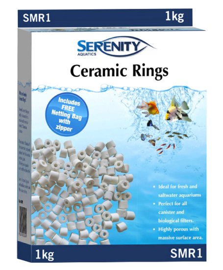 (image for) Serenity Ceramic Ring 1kg With Bag - Click Image to Close