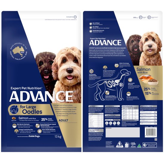 (image for) Advance Dog Adult Large Oodles 13kg - Click Image to Close